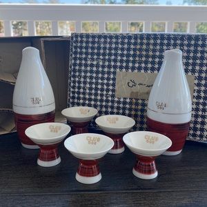 Club 500 Traditional Japanese Sake Set of 7